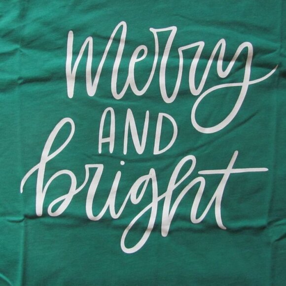 BELLA CANVAS MERRY & BRIGHT CHRISTMAS TSHIRTS - Picture 2 of 4
